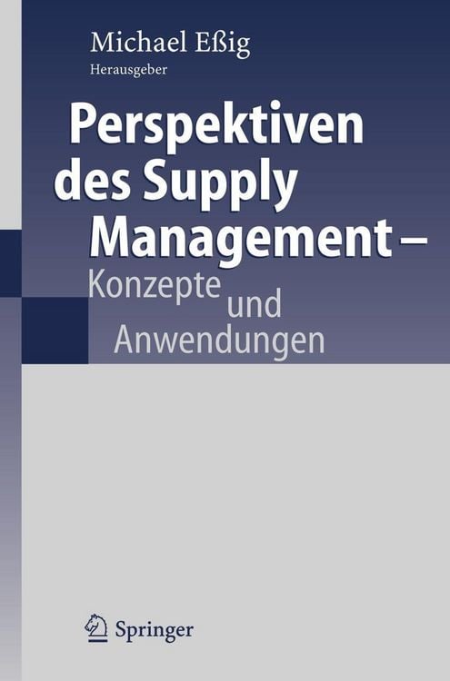 Produktbild: Perspektiven des Supply Management
