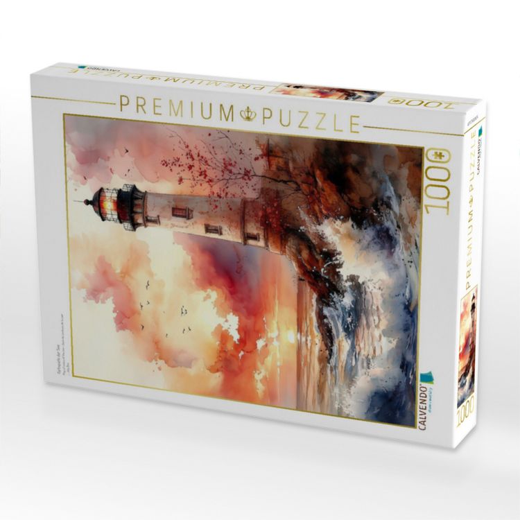 Produktbild: CALVENDO Puzzle Farbspiele der See | 1000 Teile Lege-Gr&ouml;&szlig;e 64x48cm Foto-Puzzle f&uuml;r gl&uuml;ckliche Stunden
