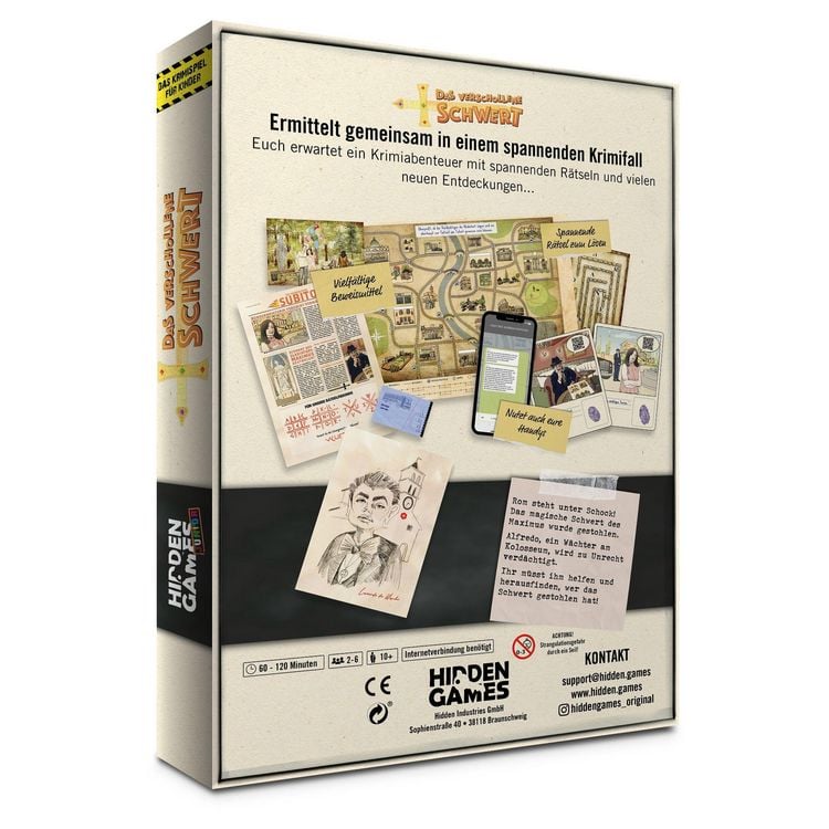 Produktbild: Hidden Games Tatort: Das verschollene Schwert (Junior)