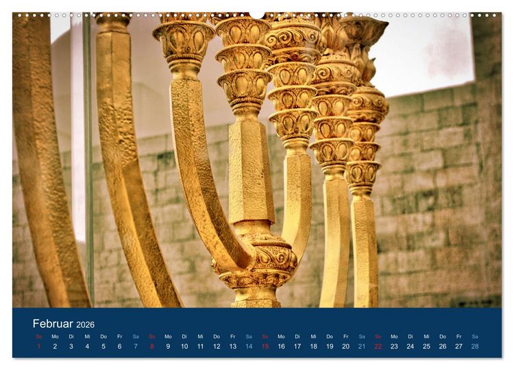 Produktbild: Geliebtes Jerusalem (Wandkalender 2026 DIN A2 quer), CALVENDO Monatskalender