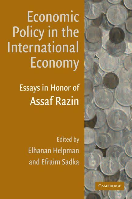 Produktbild: Economic Policy in the International Economy