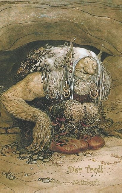 Produktbild: Der Troll - Notizbuch (Trolle und Goblins)
