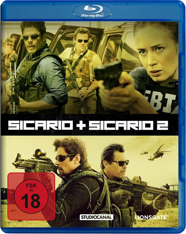 Produktbild: Sicario 1 & 2 [2 BRs]