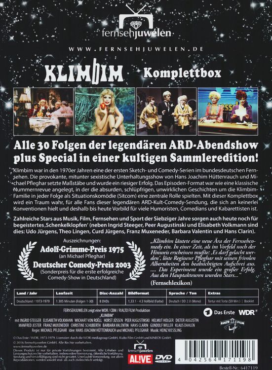 Produktbild: Klimbim - Komplettbox [8 DVDs]