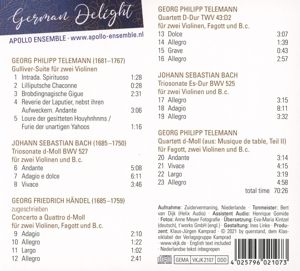 Produktbild: German Delight - Werke f&uuml;r Streichquartett