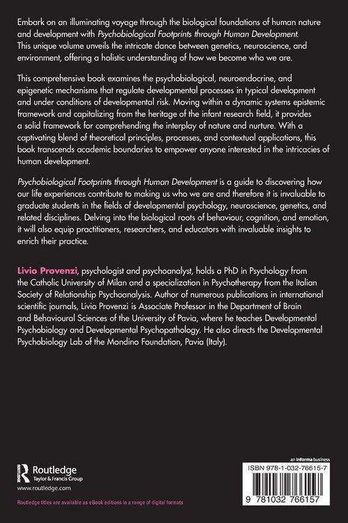 Produktbild: Psychobiological Footprints through Human Development