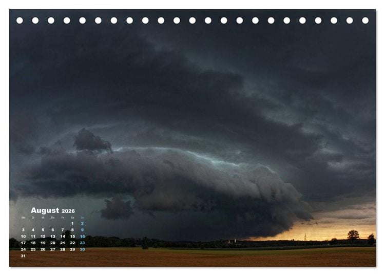 Produktbild: Wolkentr&auml;ume - Traumwolken (Tischkalender 2026 DIN A5 quer), CALVENDO Monatskalender