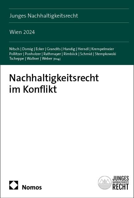 Produktbild: Nachhaltigkeitsrecht im Konflikt