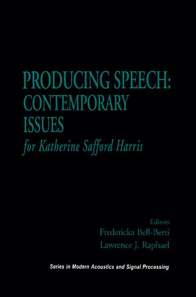 Produktbild: Producing Speech: Contemporary Issues
