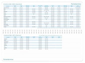Produktbild: Tischkalender 17 Monate 26/27 [K&ouml;nigsblau]