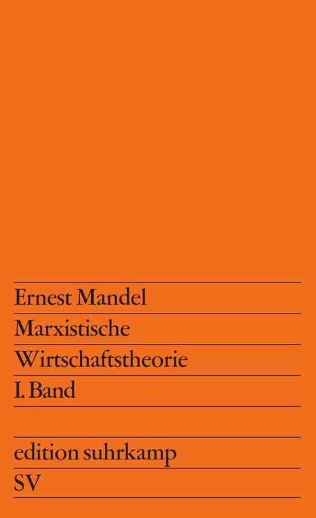Produktbild: Marxistische Wirtschaftstheorie. 1. Band