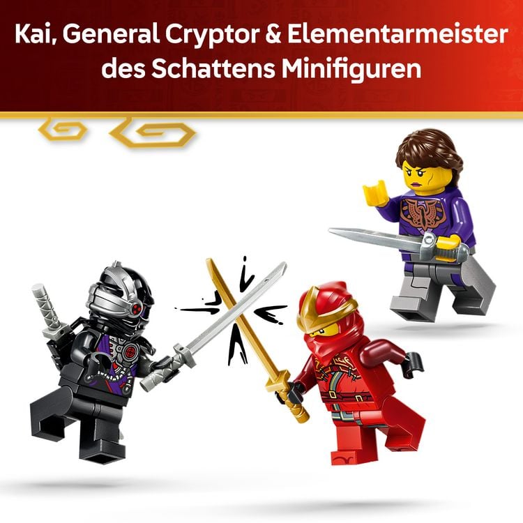 Produktbild: LEGO NINJAGO 71867 15-j&auml;hriges Jubil&auml;um: X-1 Ninja Supercar, DIY Set