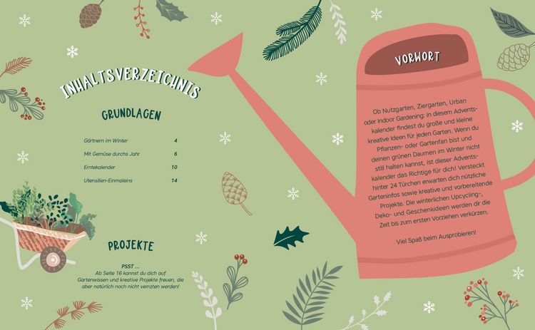 Produktbild: Mein Adventskalender-Buch: Gartenliebe