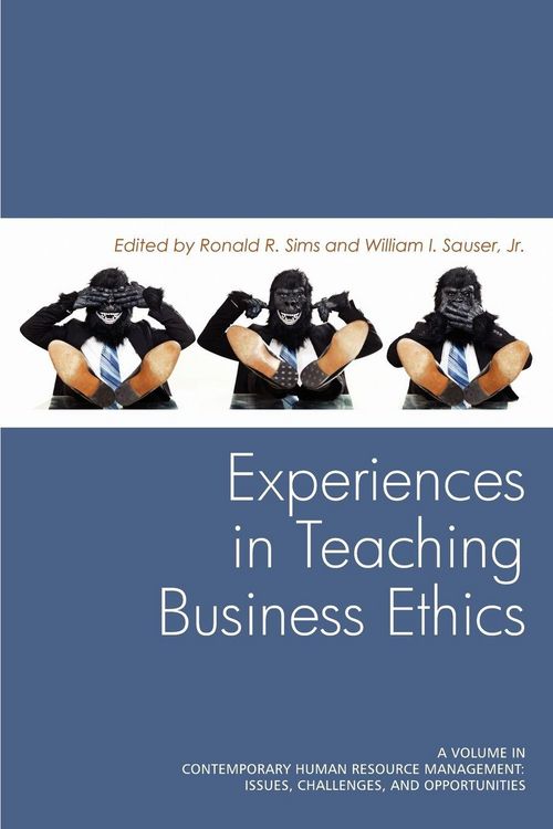 Produktbild: Experiences in Teaching Business Ethics