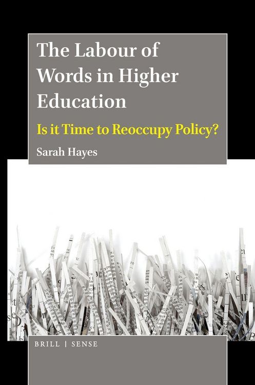 Produktbild: The Labour of Words in Higher Education