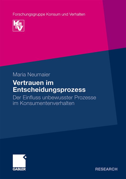 Produktbild: Vertrauen im Entscheidungsprozess