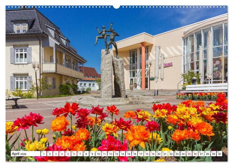 Produktbild: Freudenstadt im Schwarzwald - Wandkalender (hochwertiger Premium Wandkalender 2026 DIN A2 quer), Kunstdruck in Hochglanz