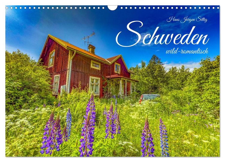 Produktbild: SCHWEDEN wild-romantisch (Wandkalender 2026 DIN A3 quer), CALVENDO Monatskalender