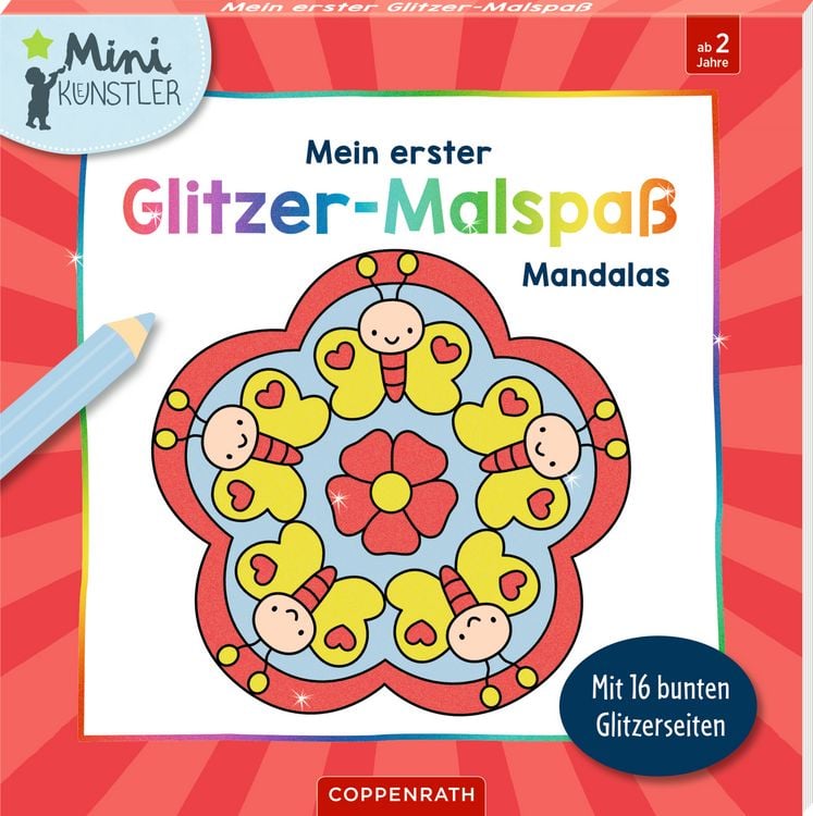 Produktbild: Mein erster Glitzer-Malspaß – Mandalas