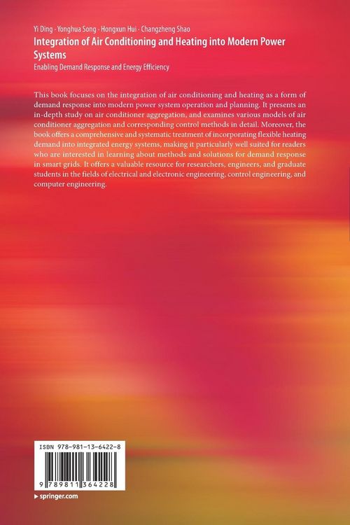 Produktbild: Integration of Air Conditioning and Heating into Modern Power Systems