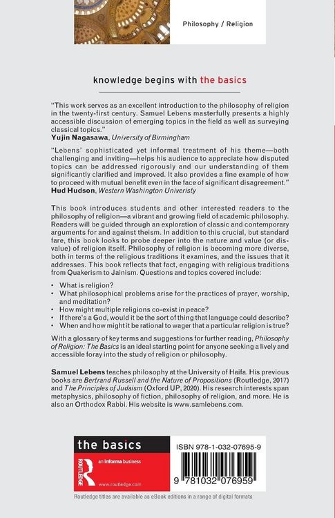 Produktbild: Philosophy of Religion