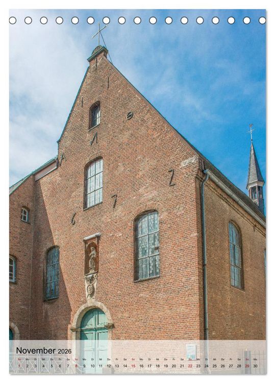 Produktbild: D&uuml;sseldorf - Historisches Kaiserswerth (Tischkalender 2026 DIN A5 hoch), CALVENDO Monatskalender