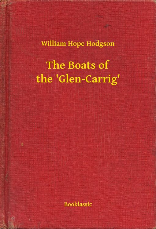 Produktbild: The Boats of the 'Glen-Carrig'