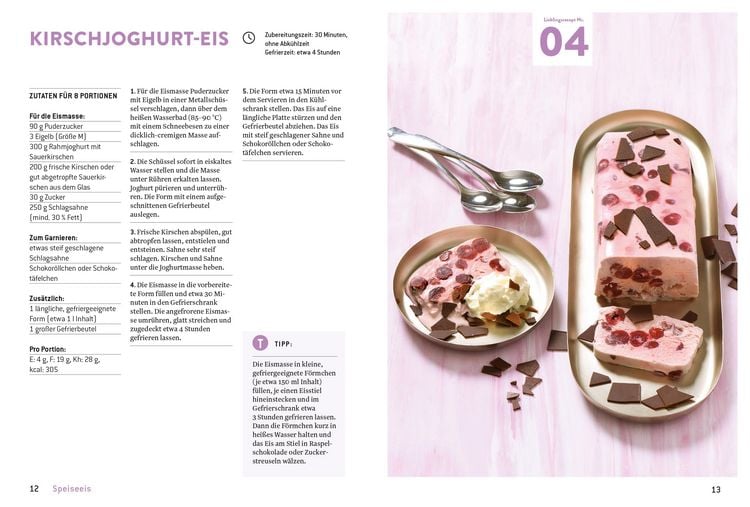 Produktbild: Meine Lieblingsrezepte: Eis, Parfait & Sorbet