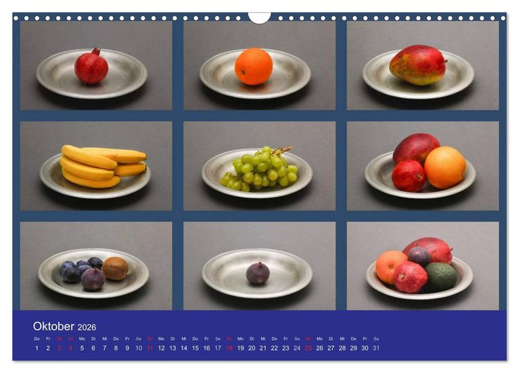 Produktbild: Food (Wandkalender 2026 DIN A3 quer), CALVENDO Monatskalender