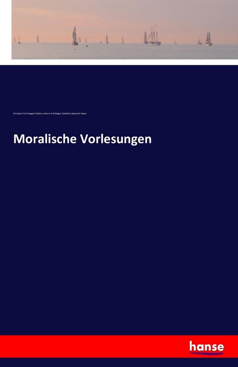 Produktbild: Moralische Vorlesungen