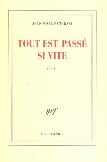 Produktbild: Tout est pass&eacute; si vite