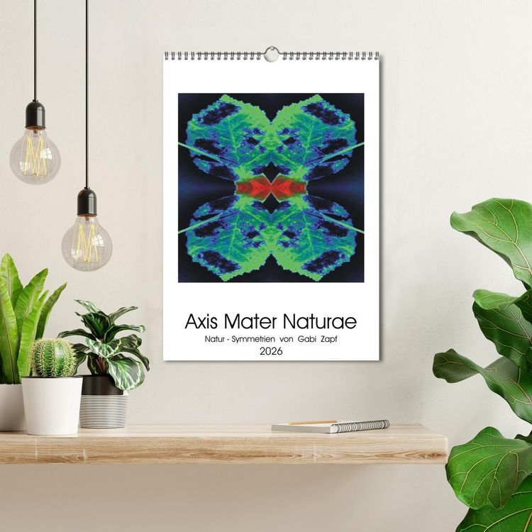 Produktbild: Axis Mater Naturae (Wandkalender 2026 DIN A3 hoch), CALVENDO Monatskalender