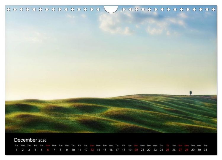 Produktbild: Magical Tuscany and Liguria (Wall Calendar 2026 DIN A4 landscape), CALVENDO 12 Month Wall Calendar