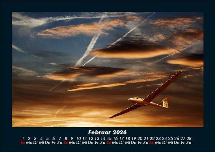 Produktbild: Flugzeuge 2026 Fotokalender DIN A5