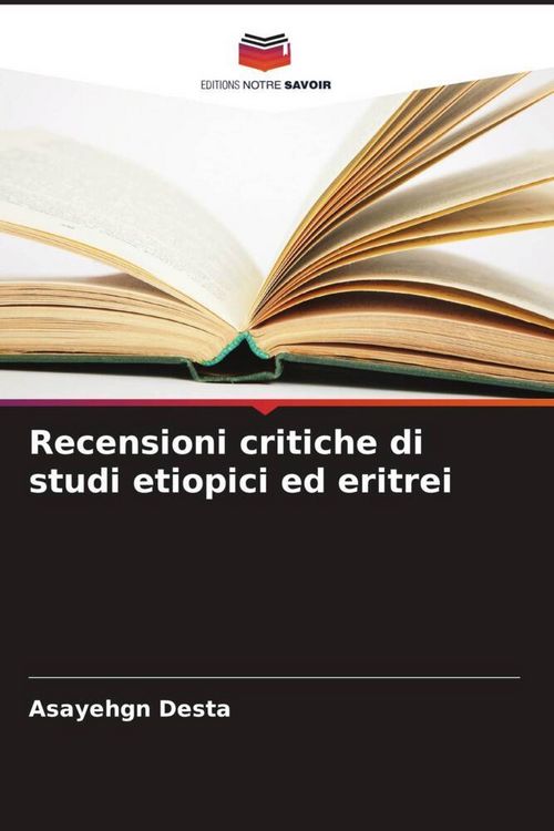 Produktbild: Recensioni critiche di studi etiopici ed eritrei
