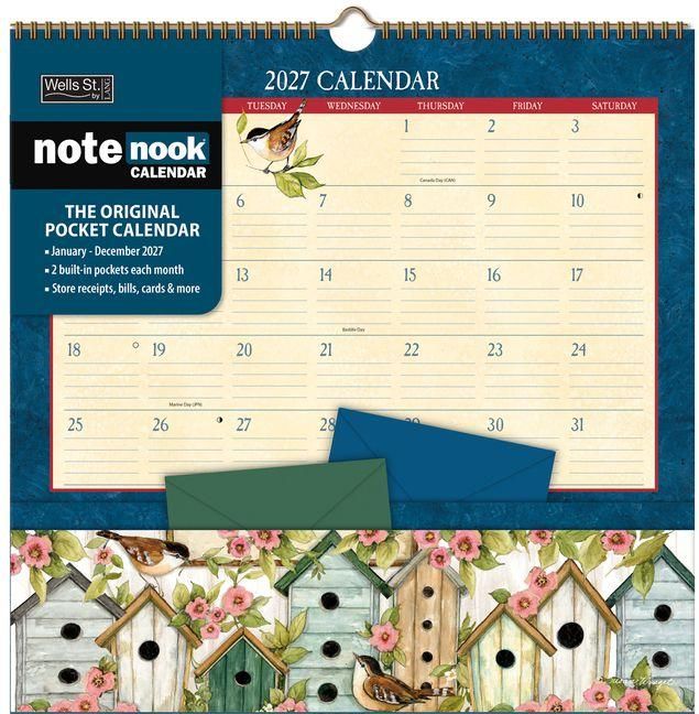 Produktbild: Heart & Home 2027 Note Nook Calendar