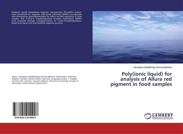 Produktbild: Poly(ionic liquid) for analysis of Allura red pigment in food samples