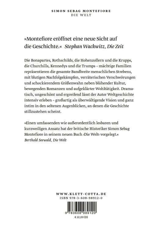 Produktbild: Die Welt. Eine Familiengeschichte der Menschheit
