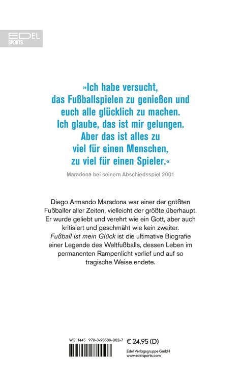Produktbild: Maradona „Fußball ist mein Glück“