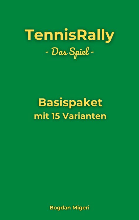 Produktbild: TennisRally - Das Spiel