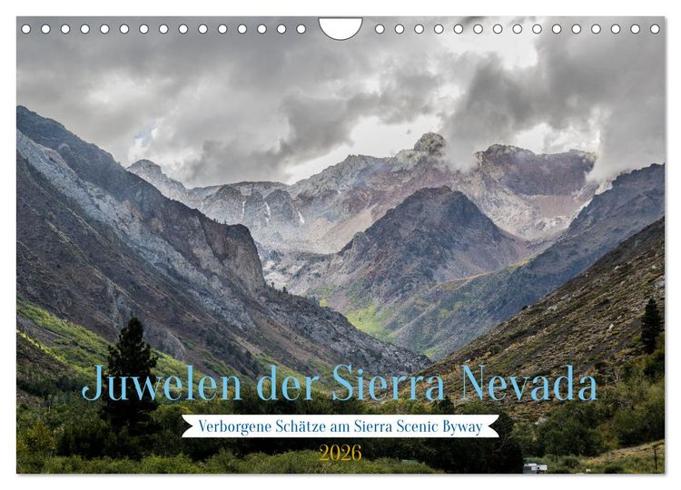 Produktbild: Juwelen der Sierra Nevada (Wandkalender 2026 DIN A4 quer), CALVENDO Monatskalender