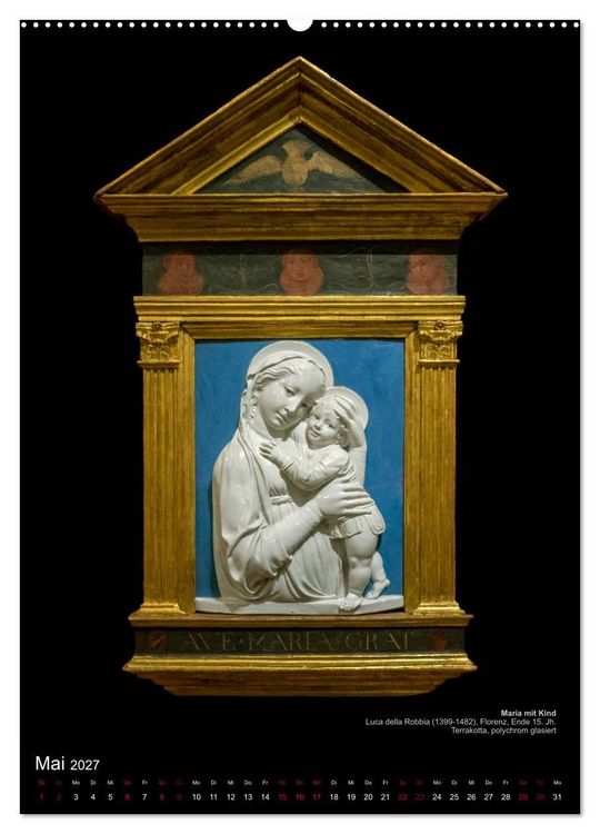 Produktbild: Maria - Mutter Gottes (hochwertiger Premium Wandkalender 2027 DIN A2 hoch), Kunstdruck in Hochglanz
