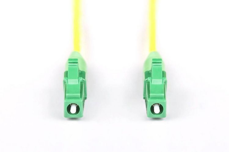 Produktbild: Digitus DK-2933-03-APC-SX Glasfaser LWL Anschlusskabel 3 m Gelb [1x LC/APC 8&deg;-Stecker, LC APC-Stecker - 1x LC APC-Stecker, LC/APC 8&deg;-Stecker] 9/125