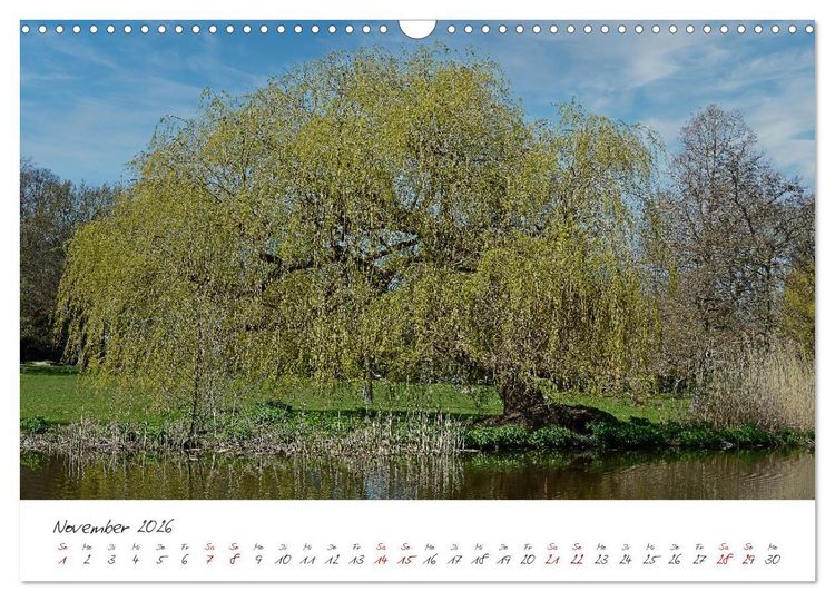 Produktbild: Alsteransichten in Hamburg (Wandkalender 2026 DIN A3 quer), CALVENDO Monatskalender