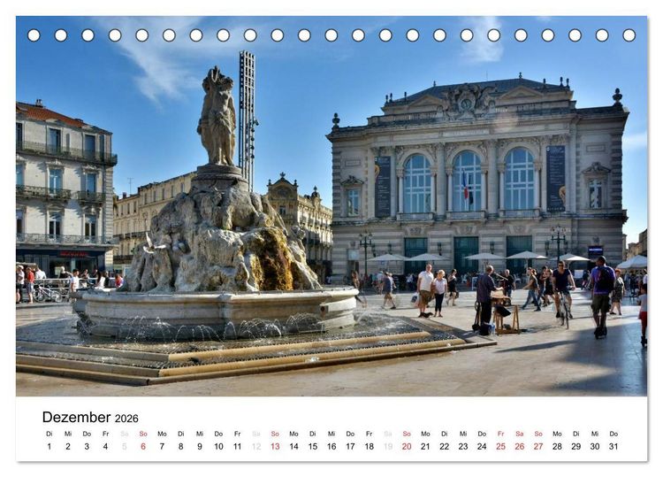 Produktbild: Languedoc-Roussillon - unter der Sonne des Midi (Tischkalender 2026 DIN A5 quer), CALVENDO Monatskalender