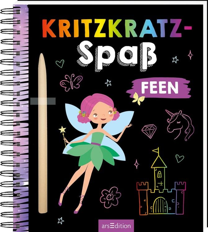 Produktbild: Kritzkratz-Spa&szlig; Feen