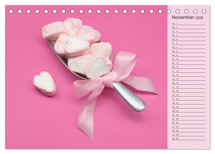 Produktbild: Tage von Herzen (Tischkalender 2026 DIN A5 quer), CALVENDO Monatskalender