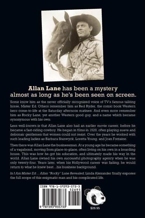 Produktbild: I Am Mister Ed...Allan Rocky Lane Revealed
