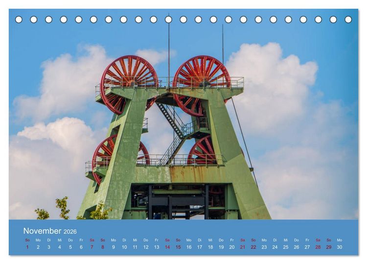Produktbild: Bergkamen NRW Regional (Tischkalender 2026 DIN A5 quer), CALVENDO Monatskalender