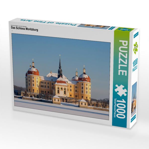 Produktbild: CALVENDO Puzzle Das Schloss Moritzburg | 1000 Teile Lege-Gr&ouml;&szlig;e 64x48cm Foto-Puzzle f&uuml;r gl&uuml;ckliche Stunden